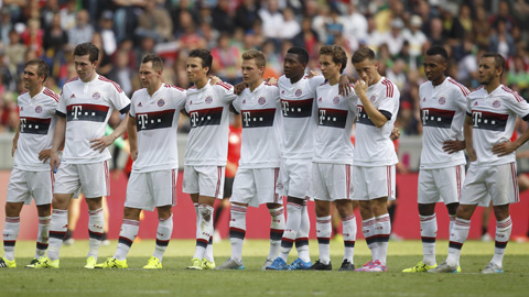 Bayern Munich trắng tay ở Telekom Cup 2015 Bayern Munich trắng tay ở Telekom Cup 2015