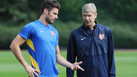 Arsenal trói chân Giroud đến năm 2018 Arsenal trói chân Giroud đến năm 2018
