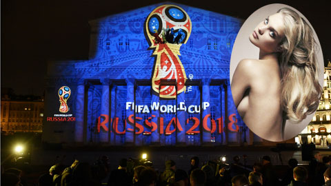 Siêu mẫu 4 con 'đốt cháy' Lễ bốc thăm World Cup 2018 Siêu mẫu 4 con 'đốt cháy' Lễ bốc thăm World Cup 2018