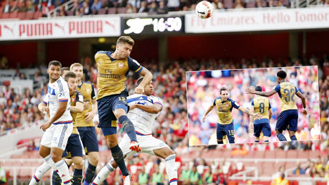 Arsenal tại Emirates Cup: Điểm sáng trên hàng công Arsenal tại Emirates Cup: Điểm sáng trên hàng công