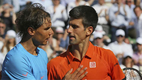 Djokovic san bằng kỷ lục của Nadal Djokovic san bằng kỷ lục của Nadal