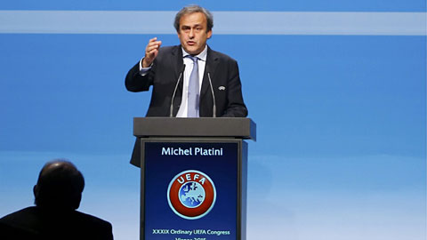 Platini tranh cử chủ tịch FIFA Platini tranh cử chủ tịch FIFA