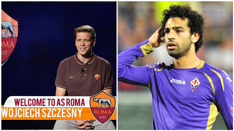 Salah và Szczesny được chào đón nồng nhiệt ở Roma Salah và Szczesny được chào đón nồng nhiệt ở Roma