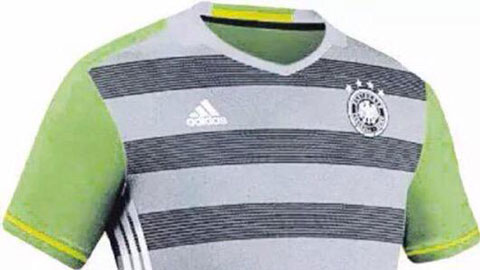 Áo đấu rò rỉ của ĐT Đức tại EURO 2016 bị 'ném đá' tơi bời Áo đấu rò rỉ của ĐT Đức tại EURO 2016 bị 'ném đá' tơi bời