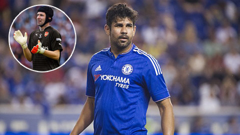 Diego Costa e ngại Petr Cech Diego Costa e ngại Petr Cech
