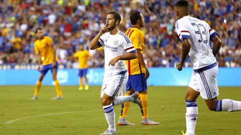 Hàng công Chelsea phụ thuộc Hazard: Càng tốt! Hàng công Chelsea phụ thuộc Hazard: Càng tốt!