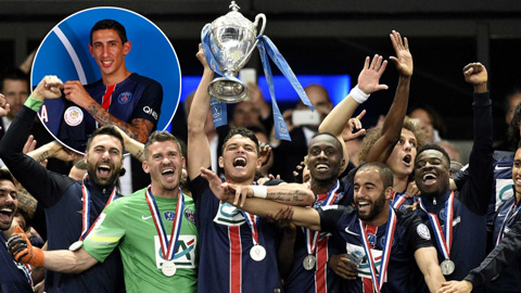 Mua Di Maria, PSG vượt M.U về giá trị đội hình Mua Di Maria, PSG vượt M.U về giá trị đội hình