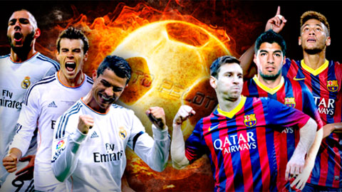 Barca và Real khác hẳn khi vắng những 'mũi đinh ba' Barca và Real khác hẳn khi vắng những 'mũi đinh ba'