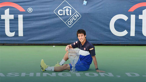 Kei Nishikori có được danh hiệu ATP thứ 10 Kei Nishikori có được danh hiệu ATP thứ 10