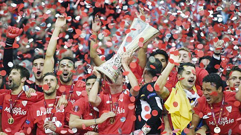 Sevilla trước trận Siêu cúp châu Âu: Nghệ thuật tái sinh Sevilla trước trận Siêu cúp châu Âu: Nghệ thuật tái sinh