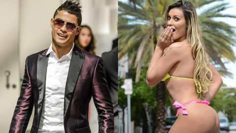Ronaldo chi 7.000 bảng để 'mây mưa' với Miss Bum Bum Ronaldo chi 7.000 bảng để 'mây mưa' với Miss Bum Bum