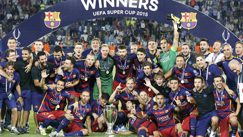 Người trong cuộc nói gì sau khi Barca giành Siêu cúp châu Âu? Người trong cuộc nói gì sau khi Barca giành Siêu cúp châu Âu?