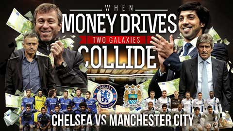 Man City vs Chelsea: Hai sắc thái màu xanh Man City vs Chelsea: Hai sắc thái màu xanh