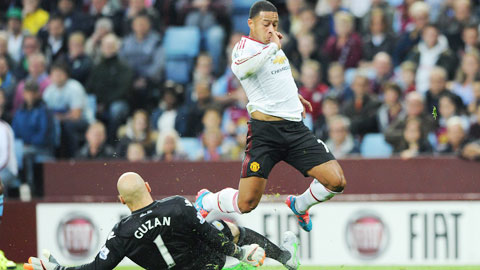 Depay trước nguy cơ mất chỗ tại M.U Depay trước nguy cơ mất chỗ tại M.U