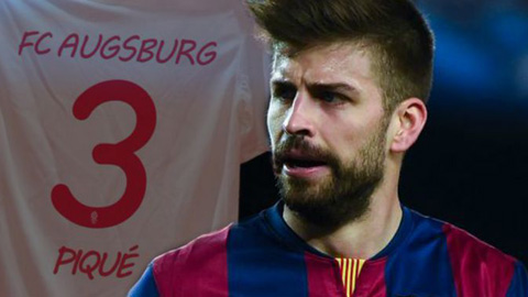 CLB Augsburg công bố bản hợp đồng với Pique CLB Augsburg công bố bản hợp đồng với Pique
