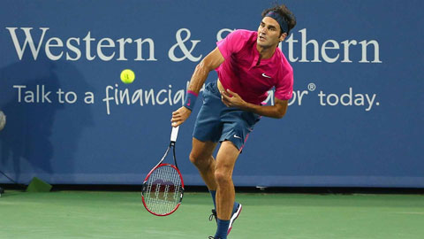 Roger Federer khởi đầu suôn sẻ tại Cincinnati Roger Federer khởi đầu suôn sẻ tại Cincinnati