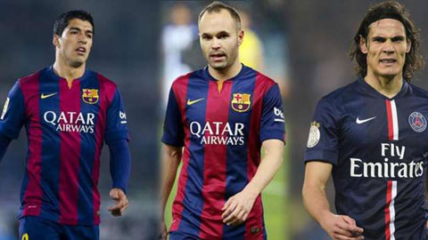 Cavani, Suarez, Iniesta mất… 300 con bò Cavani, Suarez, Iniesta mất… 300 con bò