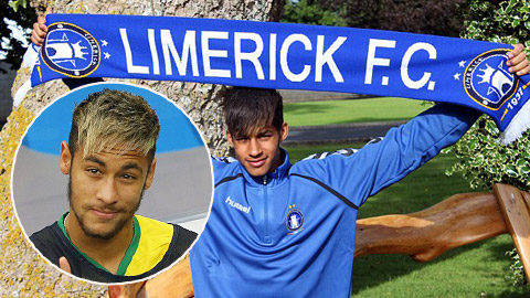 Neymar 'nhái' đầu quân cho đội bóng của Ireland Neymar 'nhái' đầu quân cho đội bóng của Ireland