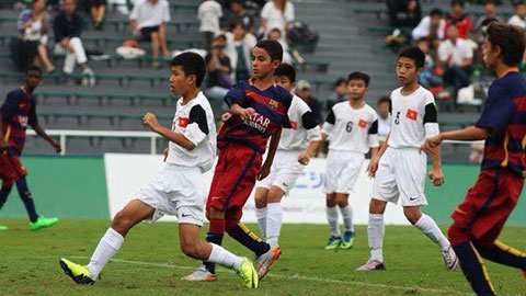 Ghi bàn vào lưới U12 Barcelona, U12 Viettel xếp hạng 4 giải trẻ tại Nhật Bản Ghi bàn vào lưới U12 Barcelona, U12 Viettel xếp hạng 4 giải trẻ tại Nhật Bản