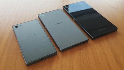 Cận cảnh bộ ba Xperia Z5 trước khi ra mắt Cận cảnh bộ ba Xperia Z5 trước khi ra mắt