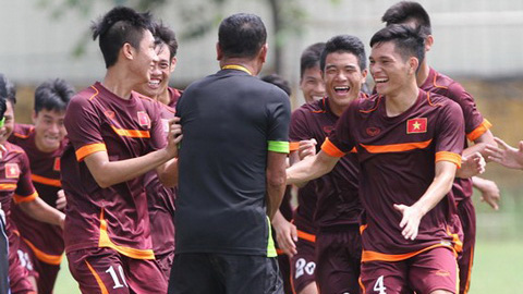Chuẩn bị vòng loại U19 châu Á năm 2016, đội U19 Việt Nam vẫn tập huấn tại chỗ Chuẩn bị vòng loại U19 châu Á năm 2016, đội U19 Việt Nam vẫn tập huấn tại chỗ