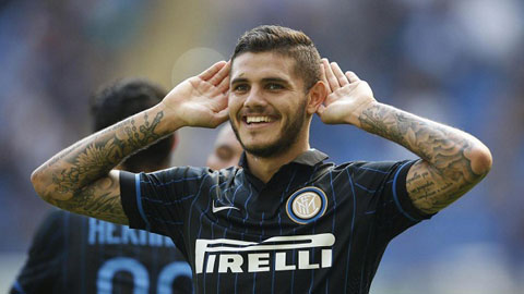 Icardi sẵn sàng cho derby Milan Icardi sẵn sàng cho derby Milan