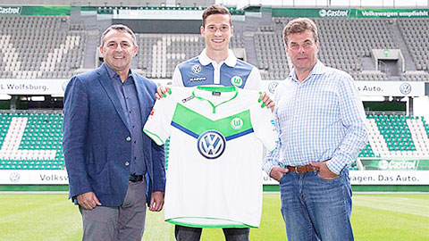 Tại Wolfsburg, Draxler sẽ đá ở đâu? Tại Wolfsburg, Draxler sẽ đá ở đâu?