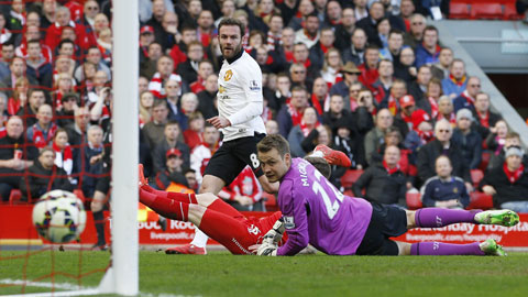 Đại chiến M.U - Liverpool: Bắn chậm thì thua Đại chiến M.U - Liverpool: Bắn chậm thì thua