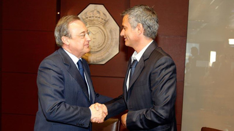 Mourinho được Perez ghi công sau hơn 2 năm chia tay Real Mourinho được Perez ghi công sau hơn 2 năm chia tay Real
