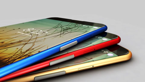 iPhone 7 concept màn hình 2K, hỗ trợ sạc pin không dây iPhone 7 concept màn hình 2K, hỗ trợ sạc pin không dây