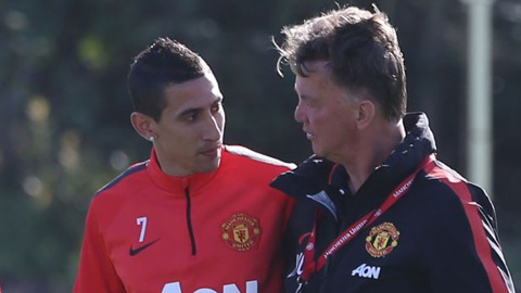 Di Maria thừa nhận có mối quan hệ không tốt với Van Gaal Di Maria thừa nhận có mối quan hệ không tốt với Van Gaal