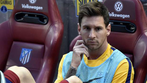 Messi không hề tức giận dù ngồi dự bị Messi không hề tức giận dù ngồi dự bị