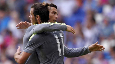 Real Madrid: Ronaldo và Bale vẫn là cặp ăn ý Real Madrid: Ronaldo và Bale vẫn là cặp ăn ý