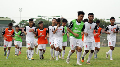 Vòng loại U16 châu Á 2016 - Bảng J: U16 Việt Nam sẵn sàng xung trận Vòng loại U16 châu Á 2016 - Bảng J: U16 Việt Nam sẵn sàng xung trận