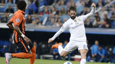 Isco: 'Nhạc trưởng' bất đắc dĩ của Real Isco: 'Nhạc trưởng' bất đắc dĩ của Real