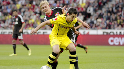 Lửa Leverkusen thử vàng Dortmund Lửa Leverkusen thử vàng Dortmund
