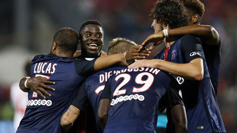Vòng 6 Ligue 1: Cavani cứu PSG khỏi trận thua trước Reims Vòng 6 Ligue 1: Cavani cứu PSG khỏi trận thua trước Reims