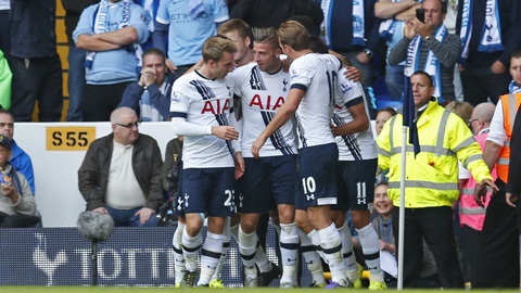 Tottenham 4-1 Man City: Kane ghi bàn trở lại, Man City thua trận thứ 2 liên tiếp Tottenham 4-1 Man City: Kane ghi bàn trở lại, Man City thua trận thứ 2 liên tiếp