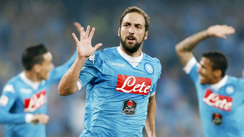 Higuain tìm lại phong độ ấn tượng Higuain tìm lại phong độ ấn tượng