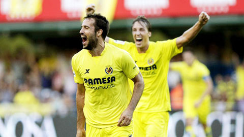 Villarreal lần đầu lên đỉnh BXH Villarreal lần đầu lên đỉnh BXH