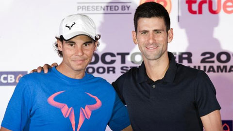 Djokovic ‘đại chiến’ Nadal tại Bangkok Djokovic ‘đại chiến’ Nadal tại Bangkok