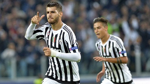 Hàng công Juventus: Cặp Morata-Dybala trên đường thành huyền thoại Hàng công Juventus: Cặp Morata-Dybala trên đường thành huyền thoại