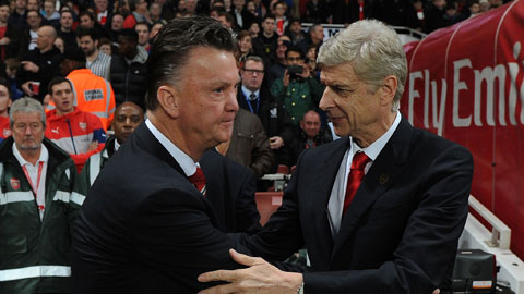 Van Gaal tâng bốc Wenger trước đại chiến Arsenal – M.U Van Gaal tâng bốc Wenger trước đại chiến Arsenal – M.U