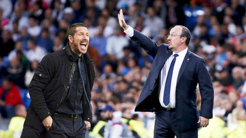 Simeone vs Benitez: So tài cân não ở derby Madrid Simeone vs Benitez: So tài cân não ở derby Madrid