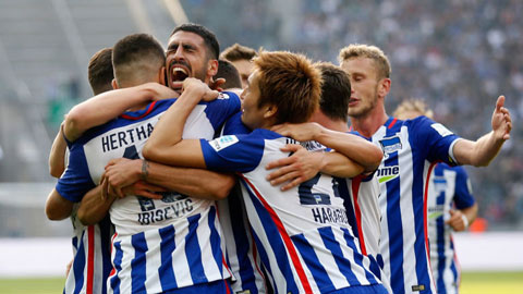 Vòng 8 Bundesliga: Hertha Berlin và M’gladbach thăng hoa, Wolfsburg tiếp đà sa sút Vòng 8 Bundesliga: Hertha Berlin và M’gladbach thăng hoa, Wolfsburg tiếp đà sa sút
