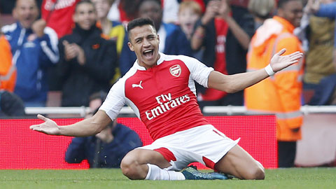 Sanchez lập cú đúp mừng tin gia hạn với Arsenal Sanchez lập cú đúp mừng tin gia hạn với Arsenal