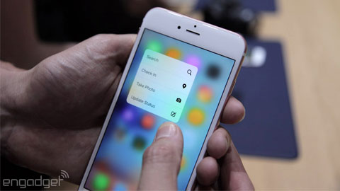 3D Touch của iPhone 6s sẽ có trên smartphone Android vào năm sau 3D Touch của iPhone 6s sẽ có trên smartphone Android vào năm sau
