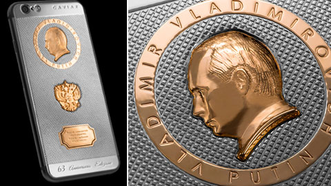 iPhone 6s phiên bản Putin chỉ sản xuất đúng 63 chiếc iPhone 6s phiên bản Putin chỉ sản xuất đúng 63 chiếc