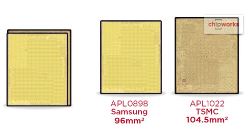 Nhận biết iPhone 6s dùng chip A9 của Samsung hay TSMC Nhận biết iPhone 6s dùng chip A9 của Samsung hay TSMC