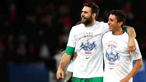 PSG mất hai trụ cột ở hàng thủ: Cơ hội cho Sirigu và Marquinhos PSG mất hai trụ cột ở hàng thủ: Cơ hội cho Sirigu và Marquinhos